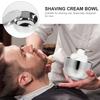 Practical Stainless Steel Men Shaving Bowl With Lid Soap Cup Smooth Shaving Mug Men Shave Lid Cream Foam Brush Lather Bowls