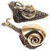 Snail Ornaments Brass Decorative Tea Pet Home Tabletop Craft Statues Desktop Office