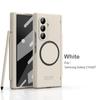 Magnetic Snap-on Case With Stylus Slot Galaxy Z Fold8 Fold7 Fold6 Fold5 Full Coverage Shockproof PC Cover