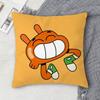 TThe Amazing World of Gumball Doublesided Printed Square Decorative Cushion Cover for Sofa Living Room Home Decor