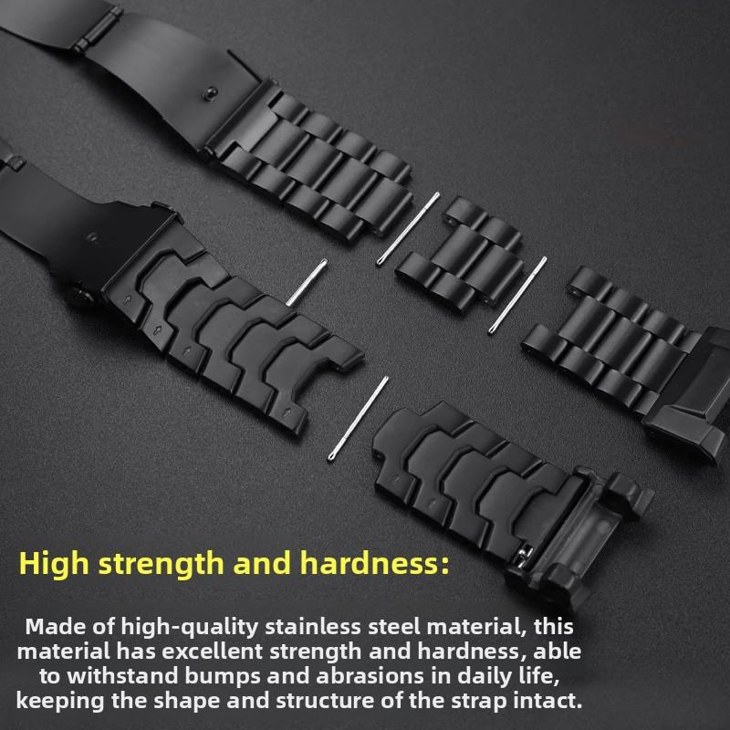 Для Casio G-SHOCK Big Mud King третьего поколения GWG-B1000 Стальной ремешок для часов Модификация мужской Металлический ремешок для часов Браслет