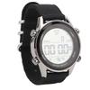 Men Digital Sports Watch Waterproof Alarm Countdown Dual Time Zone Nylon Strap Digital Watch with