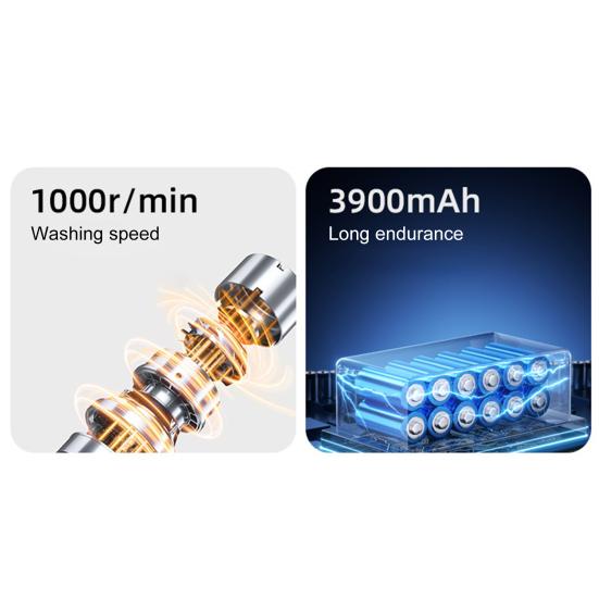 Мини-стиральная машина емкостью 1,1 л, беспроводная, перезаряжаемая, стиральная машина для нижнего белья, детской одежды, носков, трусов, портативное устройство для стирки белья