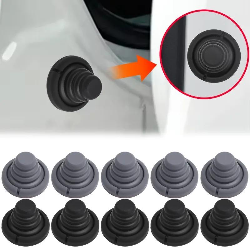 Silicone Car Door Shock Pads Buffer Gasket Weatherproof Noise Reduction for Trunk Hood Truck Van Door Protection Car Bumper