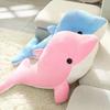 Dolphin Pillow Doll Bed Sleeping Girl Doll Child Gift Ocean World Plush Toy Large Doll