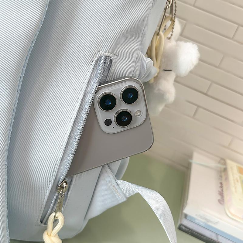 Рюкзак для ученика средней школы, женский рюкзак для компьютера с цветными блоками, большой вместимости, для книг