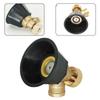 1PCS Brass/Alloy Nozzle Agricultural Atomization Adjustable Nozzle Black Whirlwind Agricultural Sprinkler Head Garden Tool