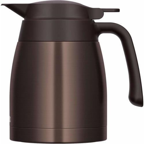 Thermos Stainless Steel Pot, 1L, Dark Brown, TTB-1000 DBW
