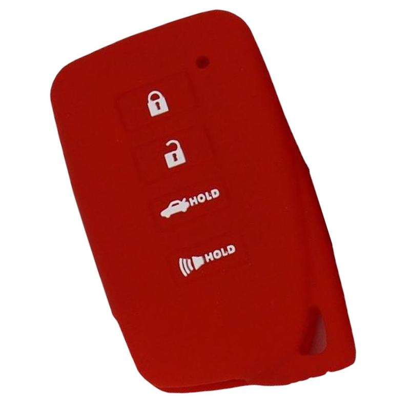 Red Remote Fob Key Cover Case Fit For Lexus NX300H NX200T LX570 GS450H GS350 ES350 GS200T ES300H