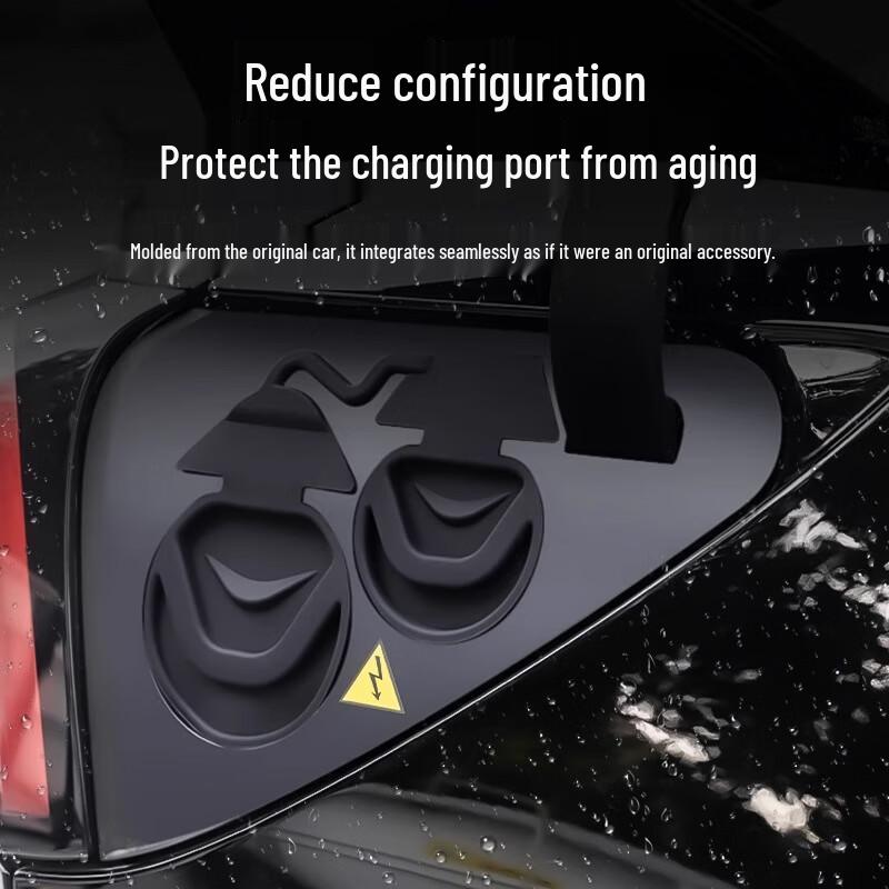 ZhiCheng Waterproof Dust Cover for Tesla Model Y/3/YL Charging Port