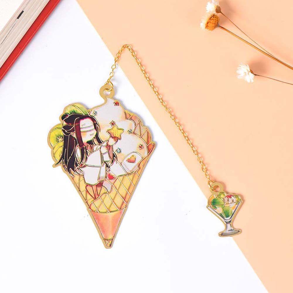 Wangji Wei Wuxian Stationery Book Markers Hollow Bookmark Pagination Mark Mo Dao Zu Shi Bookmark
