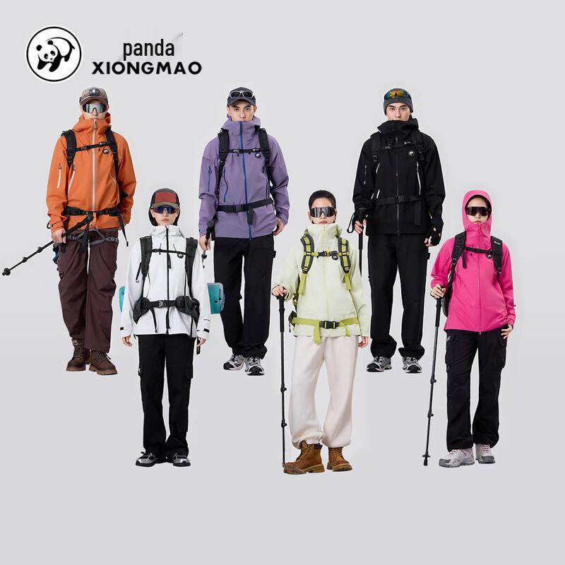 Panda Camel Weifeng 1840 Couple's Hardshell Windproof Jacket