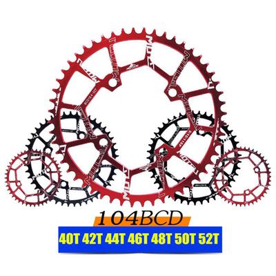Звезда велосипедная 104BCD MTB Шоссейный велосипед Высокопрочная звезда Велосипедная круглая звезда Звездочки Велосипедная звезда