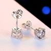 1 Carat Wedding Earrings Women Earrings S 925 Silver Four Prongs Solitaire Engagement Earrings Engagement Jewelry