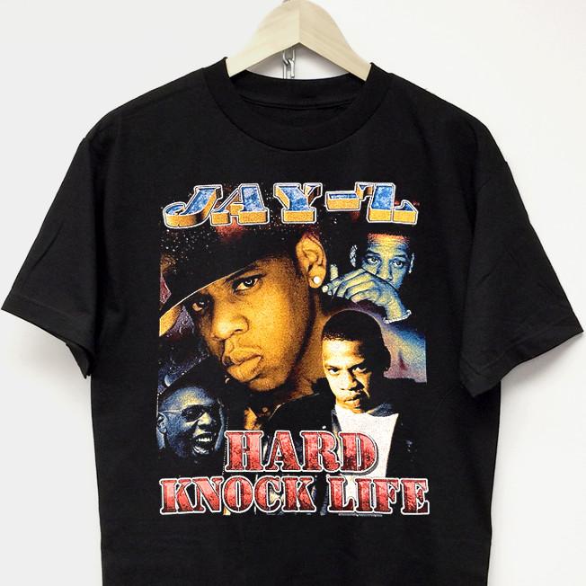 Jay-Z Hard Knock Life Rap Tee vtg 90 hip hop concert merch graphic streetwear ny Unisex T-Shirt