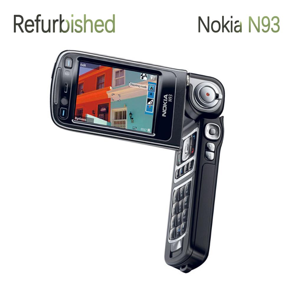 Восстановленный Оригинальный Nokia N93 3G Мобильный Телефон С 1 SIM