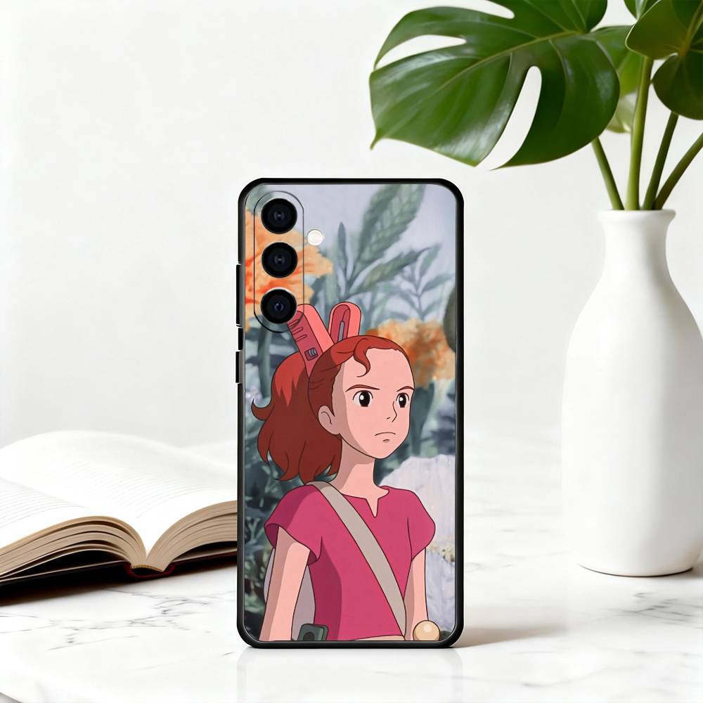 The S-Secret World of A-Arrietty-es Phone Case For Samsung Galaxy A73,A72,A71,A70,A53,A52,A51,Others Soft Black Cover