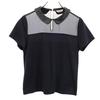 Undercover Made In Japan Short Sleeve See-through Switching Cut 2 Black Women Used