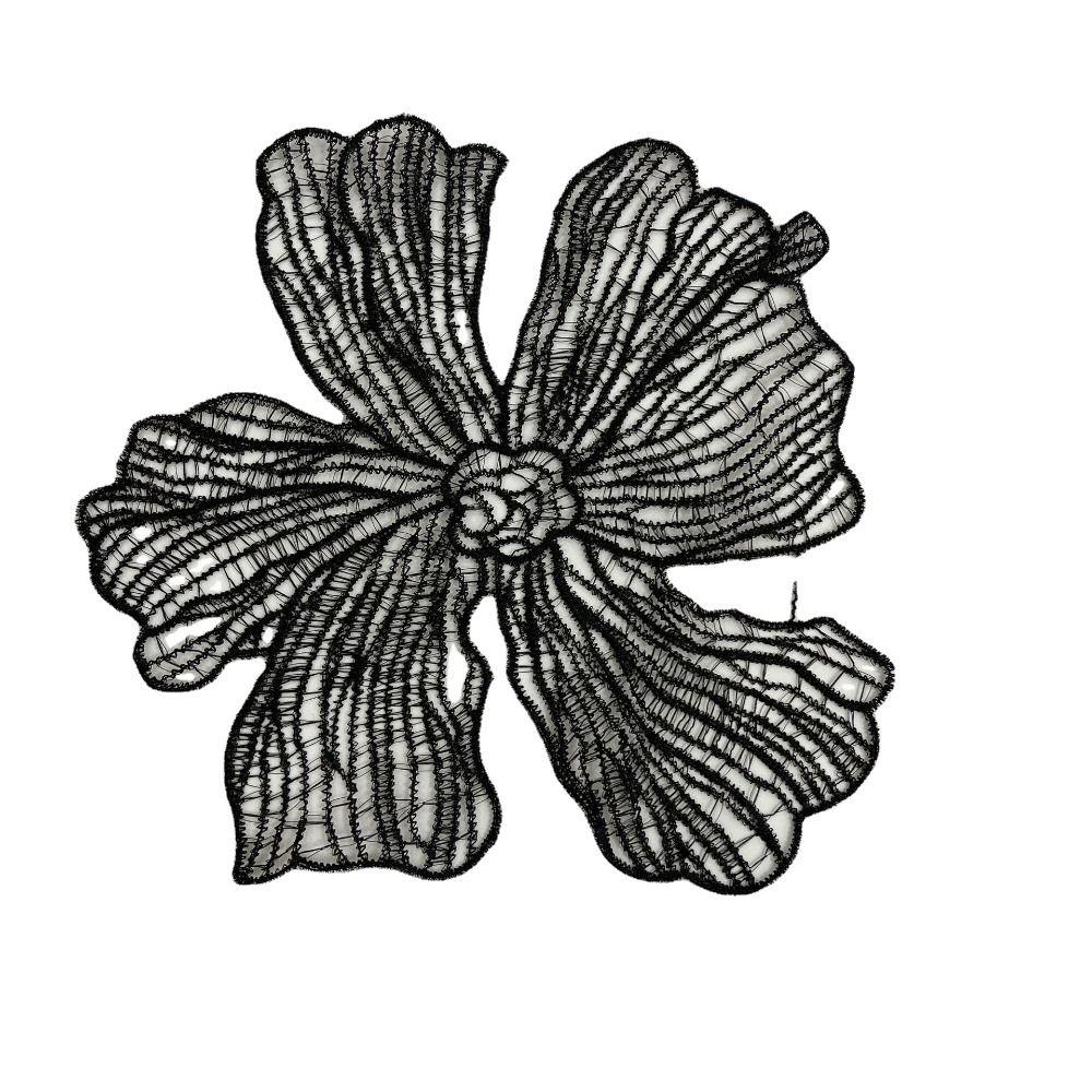 Ручная работа Тканевая заплатка Кружевная ткань Аппликация на ткань Аксессуар для одежды Цветочная аппликация Пошив одежды