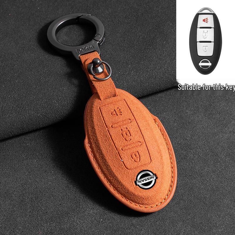 Nissan Car Key Cover: Fits Sylphy, Qashqai, Teana, X-Trail, Tiida, Terra, Murano, Kicks