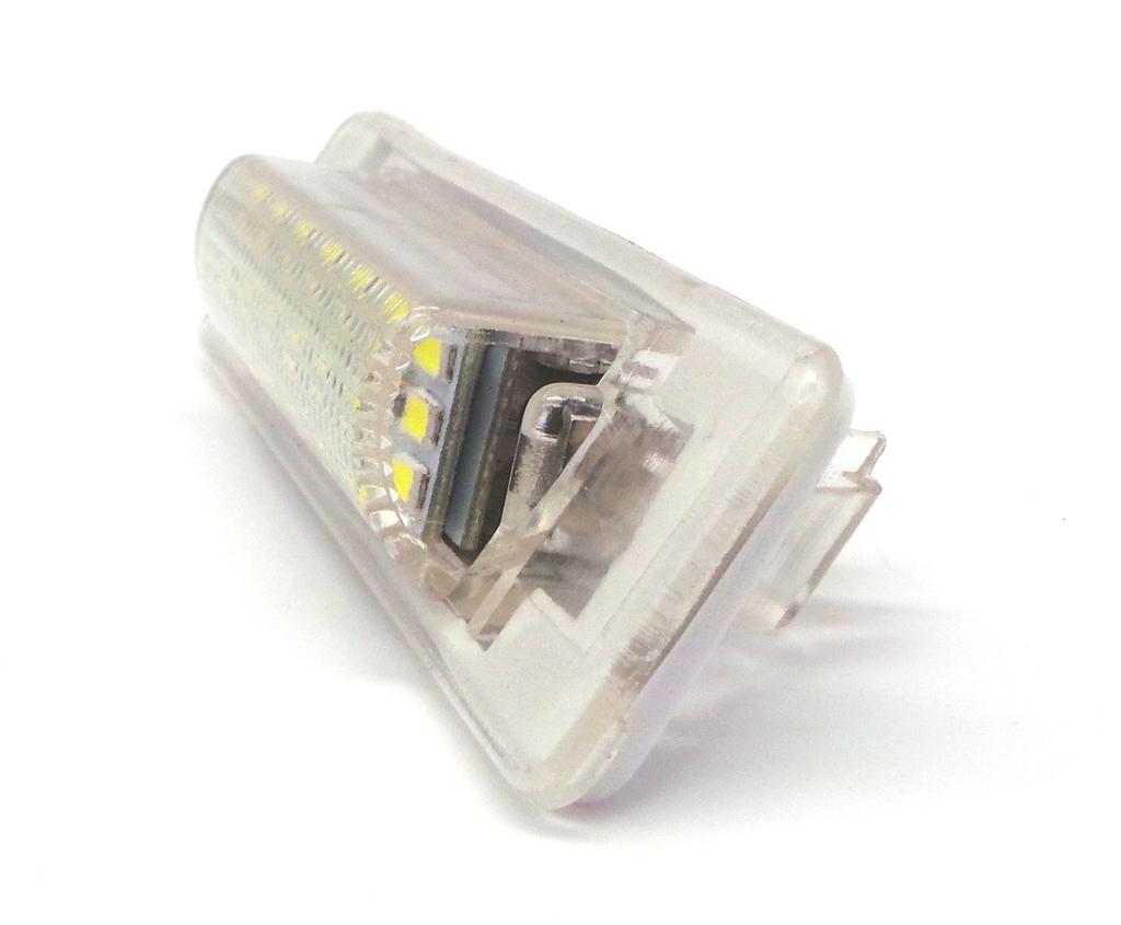 Светодиодные фонари подсветки номерного знака 2 шт., совместимые с Mercedes, 12 В, для бездорожья