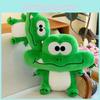 Plush Crocodile Cute Toy Animal Stuffed Doll Cartoon Decorations Gifts Kids