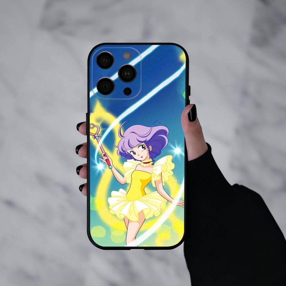 M-Magical Angel Creamy M-Mami  Phone Case For iPhone 17pro, 16,15,14,13,12,11 X XR Plus,Others Soft Black Cover