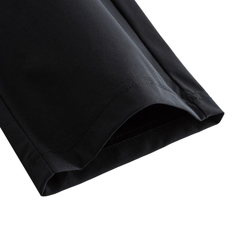 Anta Баскетбольная серия Повседневные Простые Однотонные Прямые Дышащие Трикотажные Спортивные Штаны Мужские низ Базовый-Черный 152521353-2