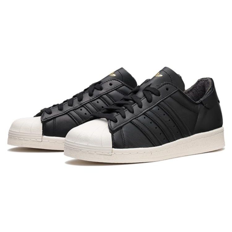 adidas Кроссовки унисекс Superstar 82 Black Off White Gold Core-Black Gold-Metallic GW1799