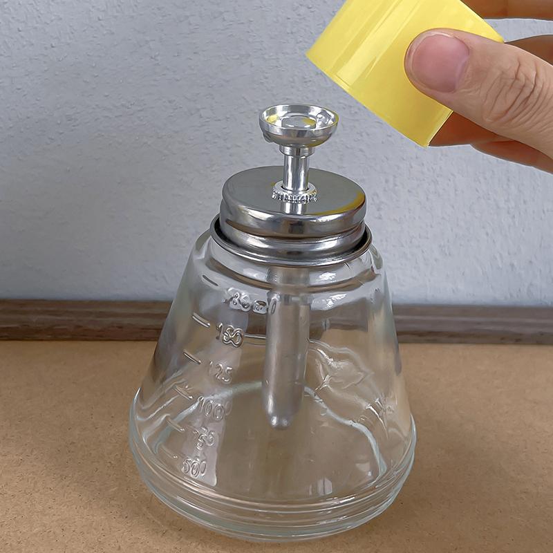 180 мл стеклянный пустой дозатор с нажатием вниз для лака для ногтей спиртового средства для снятия макияжа прозрачная многоразовая бутылка жидкое очищающее средство для хранения