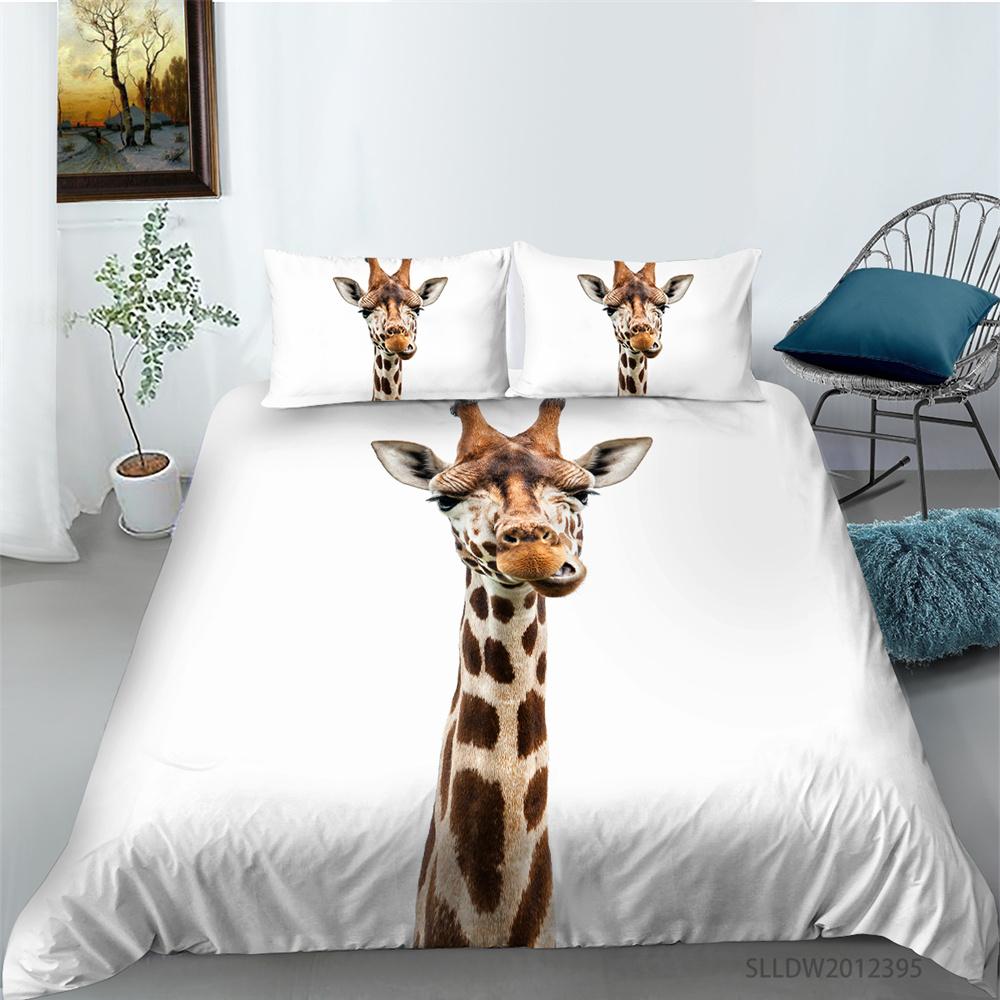 Лидер продаж, комплект пододеяльников с оленем, крутое домашнее постельное белье, домашние животные, картина, постельное белье, костюм для мужчин и мальчиков, роскошные покрывала, модные комплекты постельного белья