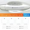 Car door bowl handle protective stickers For VW Volkswagen Golf 7 Tiguan Passat Leon Octavia Ateca Car accessories zr4