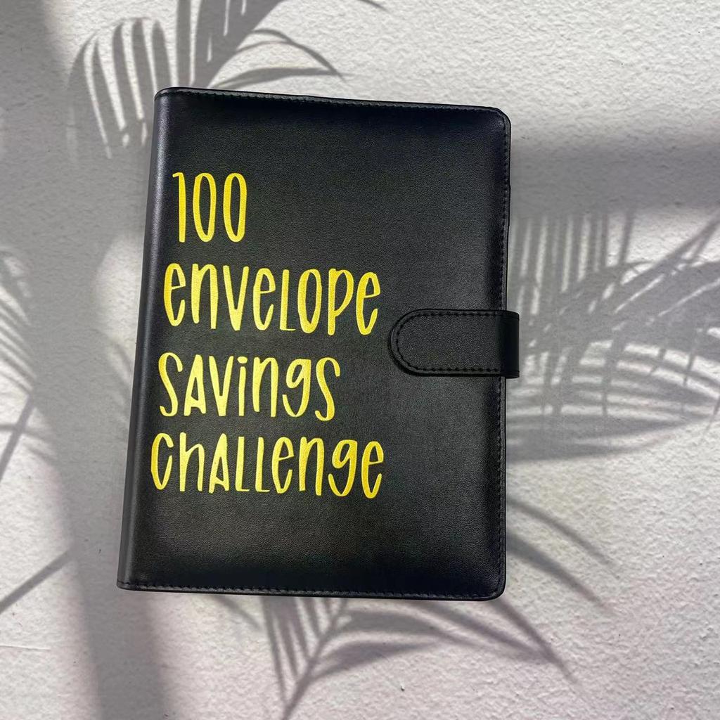 100 Envelope Challenge Binder Easy and Fun Way To Save $5,050 Savings Challenges Binder Budget Binder with Cash Envelopes