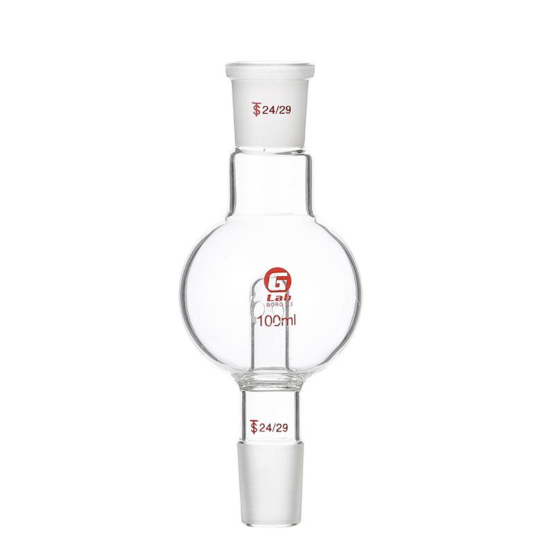 1pcs Lab 50ml/100ml/250ml/500ml/1000ml Borosilicate Glass Bump Trap Experimental Rotary Evaporator Explosion-proof Flask
