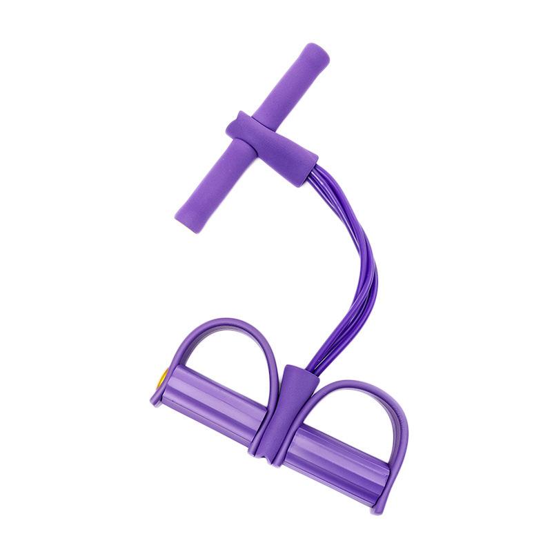 Sit-Up & Pedal Puller: Elastic Yoga Rope for Belly Fat Reduction and Home Fitness