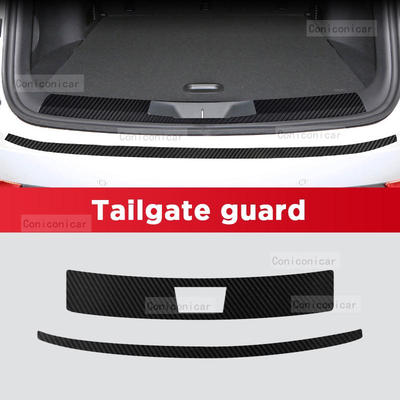 Наклейка на порог двери из углеродного волокна для CHANGAN UNI-K 2025 UNIK, накладка на порог, защита от царапин, аксессуары для внутренней отделки