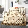 Sheep Family Home Customize Your Name Blankets Soft And Cozy For All Seasons Perfect For Picnics Sofa Office Bed Living Room Ideal Gift For Friends