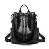 Fashion Backpack Female Spring and Summer Easy Soft Leather Backpack Leisure Travel Bag