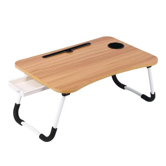 Портативный складной стол для ноутбука, высокая устойчивость, прочная несущая конструкция, нескользящая конструкция, небольшой рабочий стол для дома
