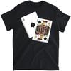 Футболка, майка, лонгслив, свитшот, худи Blackjack Apparel с изображением игральных карт, для мужчин, женщин, детей. Сделано в Канаде. Черный