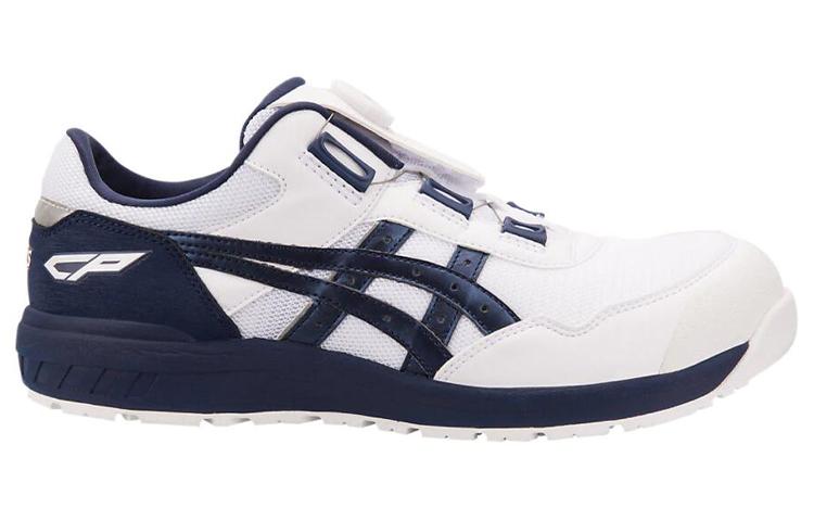 Мужские кроссовки ASICS Winjob Скользкие, износостойкие, дышащие, низкие, для езды на велосипеде, унисекс, белые