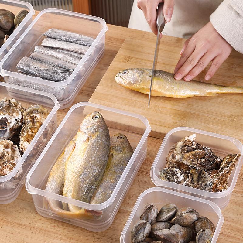 Контейнер для хранения овощей, мяса и фруктов в морозильной и холодильной камерах