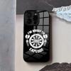 Playroom Dart Printed Phone Case For IPhone 17 Air 16 E Pro Max 15 14 13 Mini 12 Pro 11 Max Plus Black Glass Cover