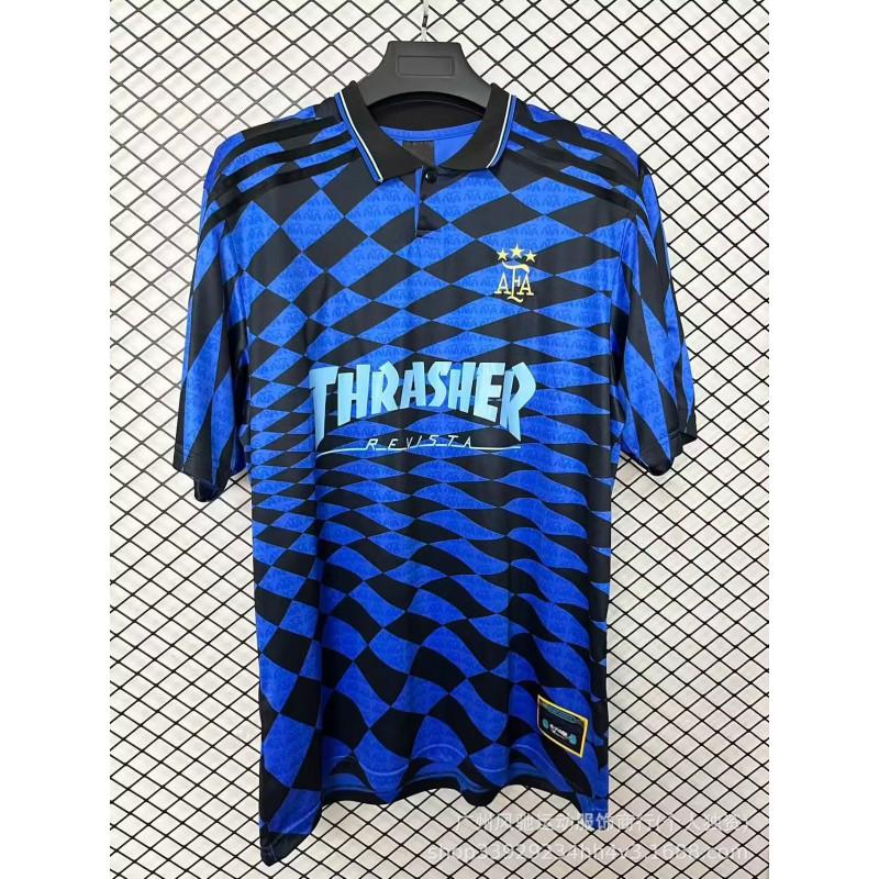 26/27 Football Jersey Unisex Short Sleeve Training Shirt Breathable Sports Top