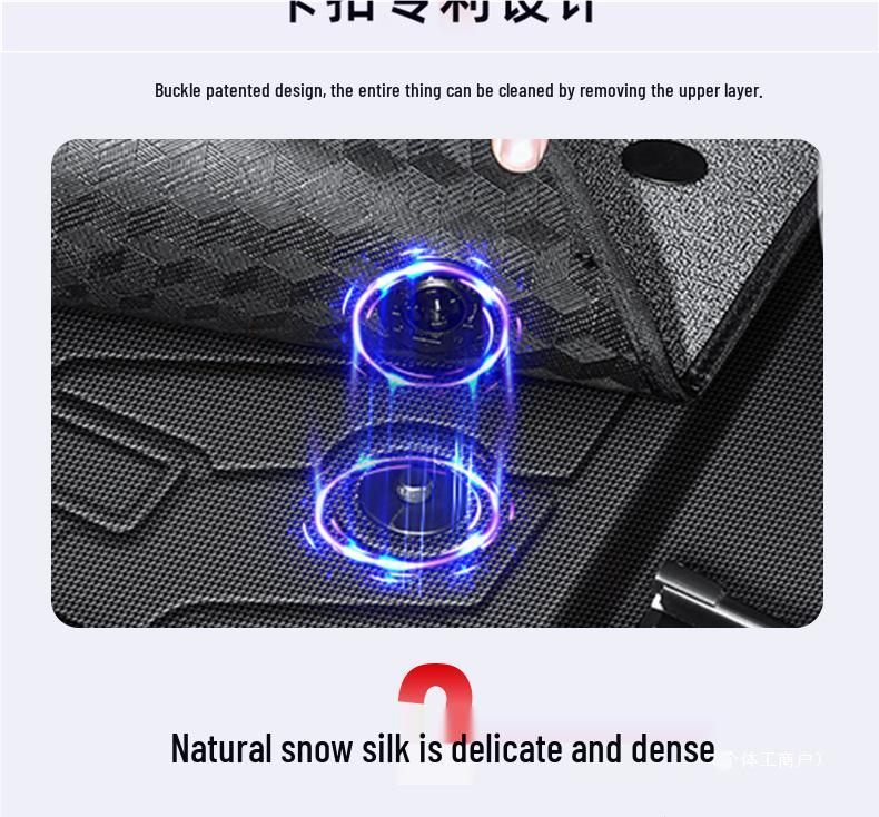 2024 Toyota Crown Land Cruiser Роскошные коврики для пола из ТПЭ