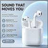 Bluetooth-наушники Air 2 второго поколения для ношения в течение всего дня, мгновенное автоматическое сопряжение, чистое качество звука и портативный зарядный кейс
