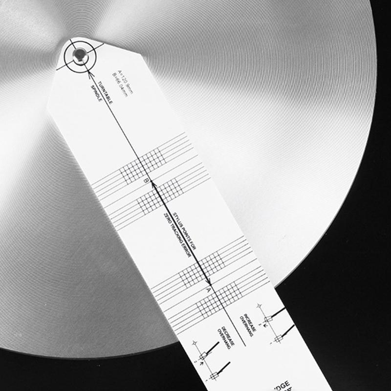 Проигрыватель фонограммы Звукосниматель картриджа Регулировка линейки Калибровочный датчик Lp Инструмент для выравнивания иглы Транспортир