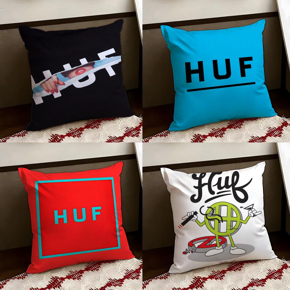 Brand HHuf Fashion Cushion Cover Reversible Soft Durable Pillow Cover Home Car MultiScene Use for Daily Comfort