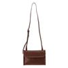 [Dakota] Мини-сумка на плечо Кожаная Aina Женская Шоколад DA-1034003-41 18 x 24.5 x 6.5 см