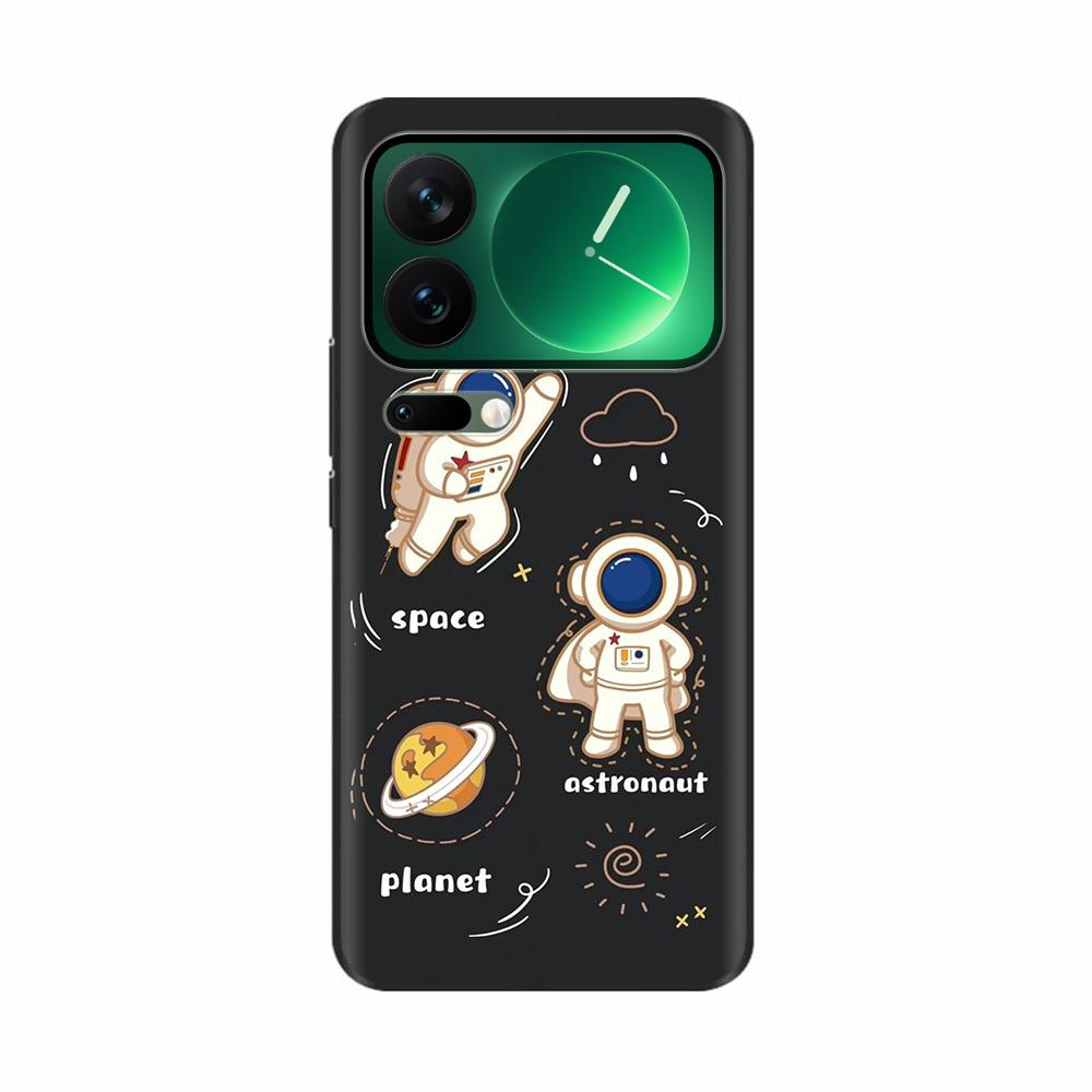 Для Xiaomi 17 Pro Max 17 Pro Чехол Модный узор Девушка Мягкий чехол для телефона для Xiaomi Mi 17 Mi17 Pro Max Задняя крышка Ударопрочный Чехол